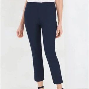 Chico's So Slimming Brigitte Crop Pants Black Denim